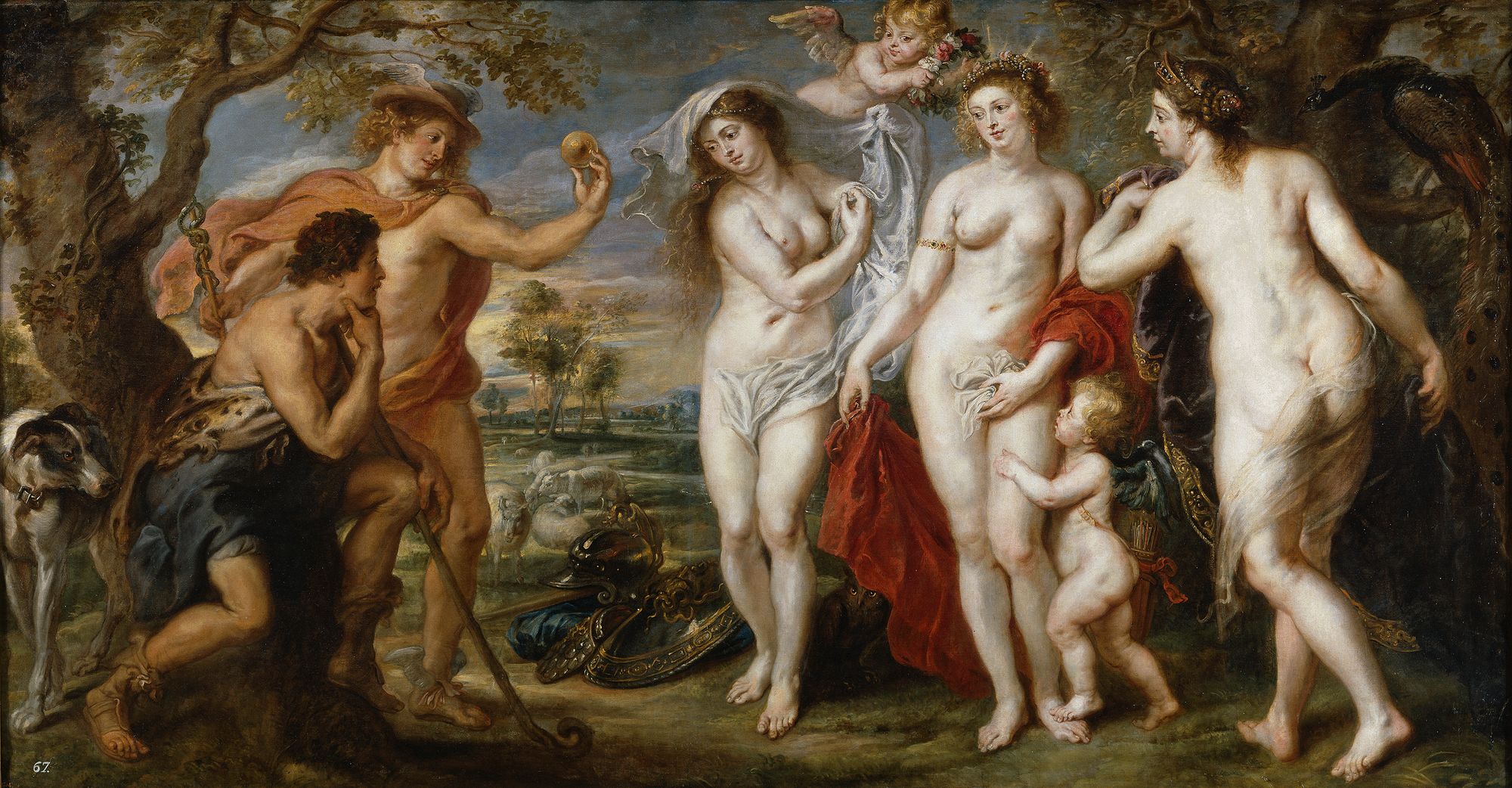 El juicio de Paris de Peter Paul Rubens.