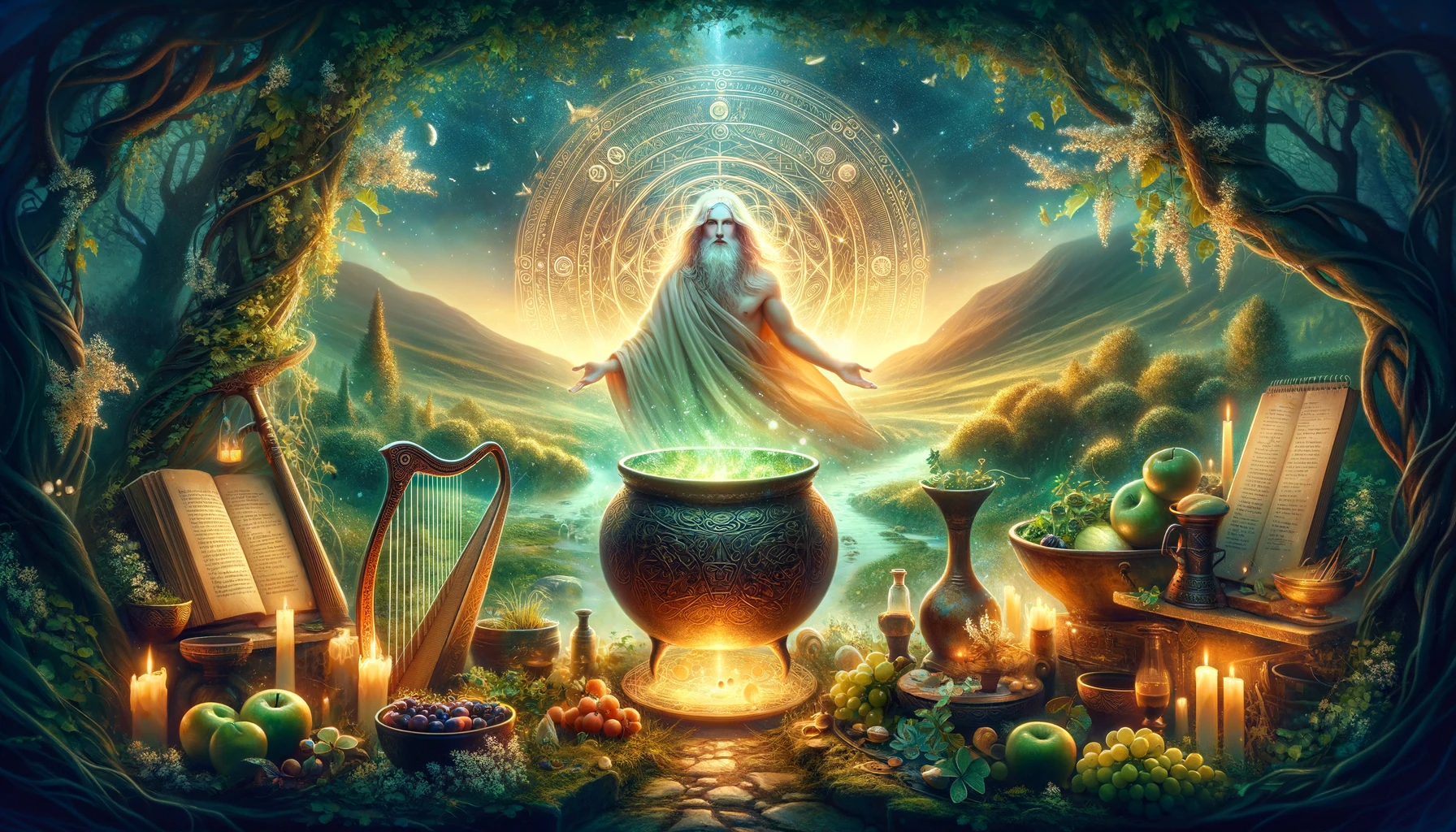 Dagda: El Poderoso Dios Celta de la Fertilidad, Abundancia y Conocimiento
