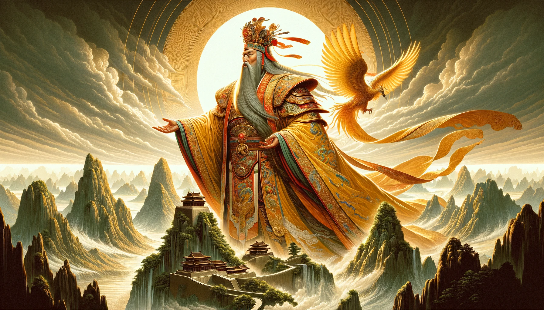 El Emperador Amarillo: El Titán del Antiguo Mito Chino y su Legado Eterno
