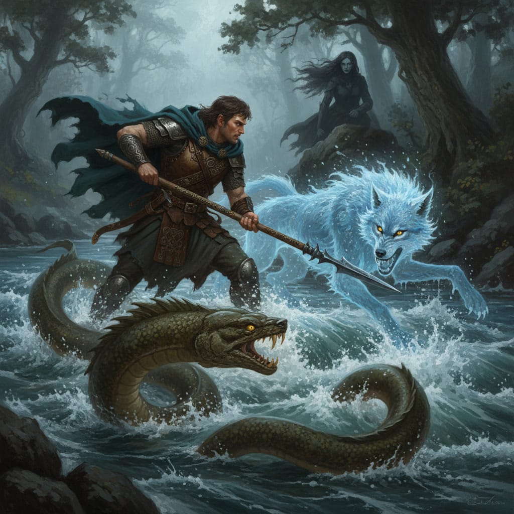 En el Táin Bó Cúailnge, al rechazar a la diosa, el héroe convierte a su aliada potencial en su enemiga, una metáfora perfecta de la represión psicológica.