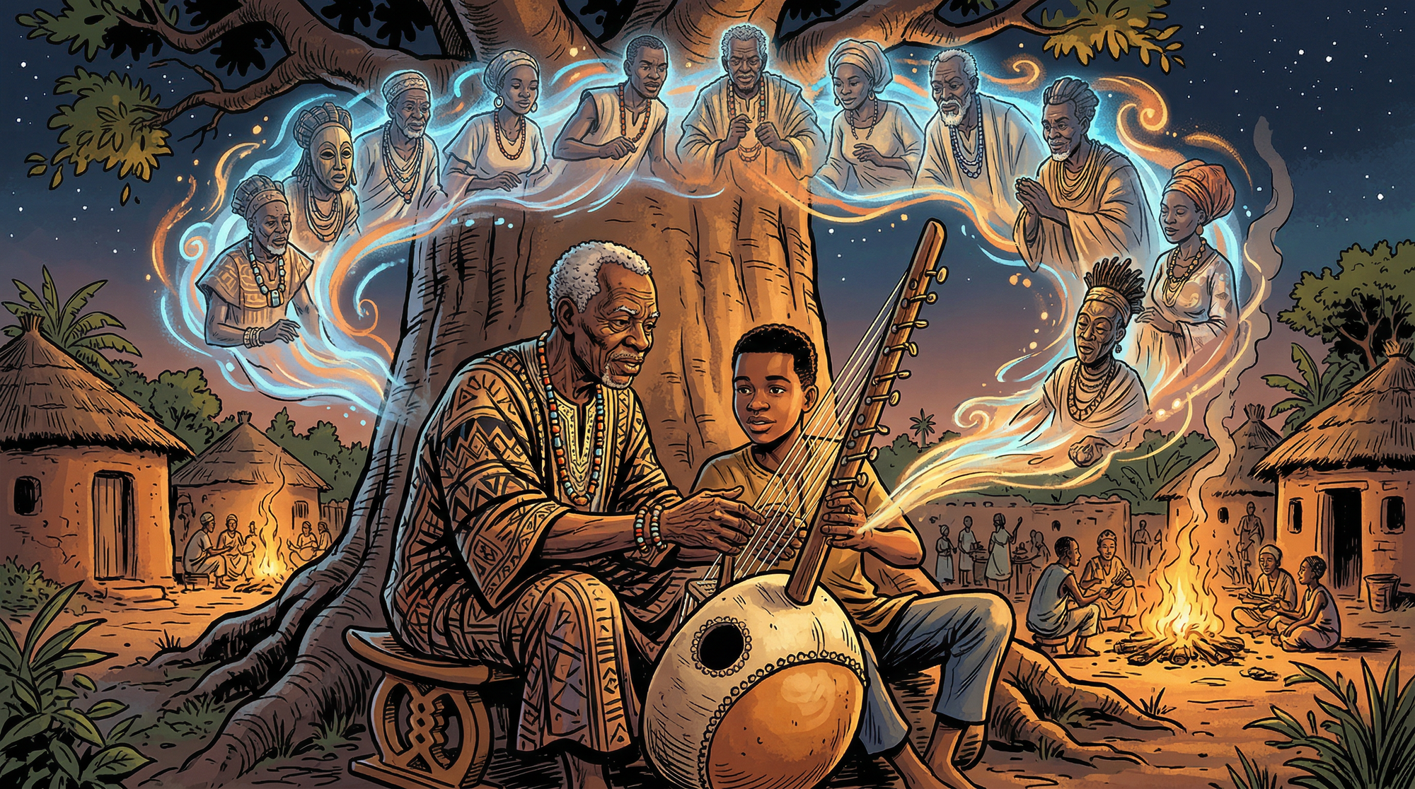 La transmisión del conocimiento oral: un sistema de aprendizaje que puede durar décadas.