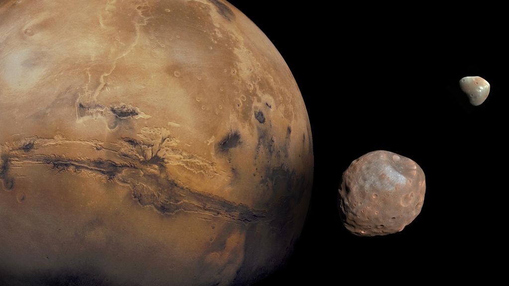 Mitos de lunas: Fobos y Deimos (Marte)