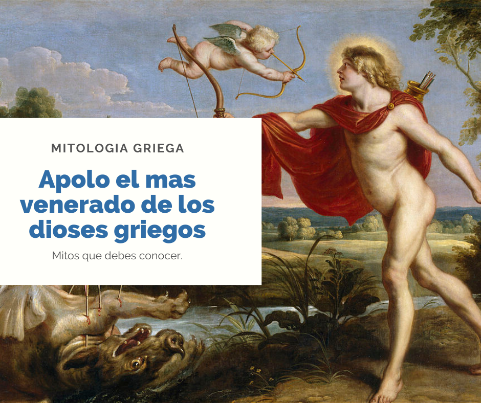Apolo el más adorado de los dioses griegos.