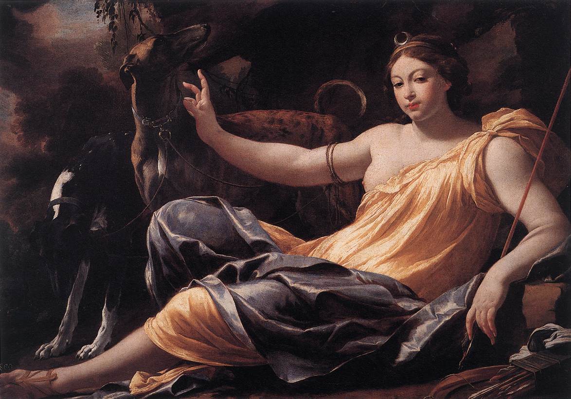 Artemisa la diosa virgen de la caza en la mitología griega