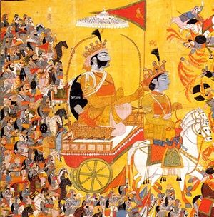 Bhagavad Gita el gran poema épico de la mitología hindú