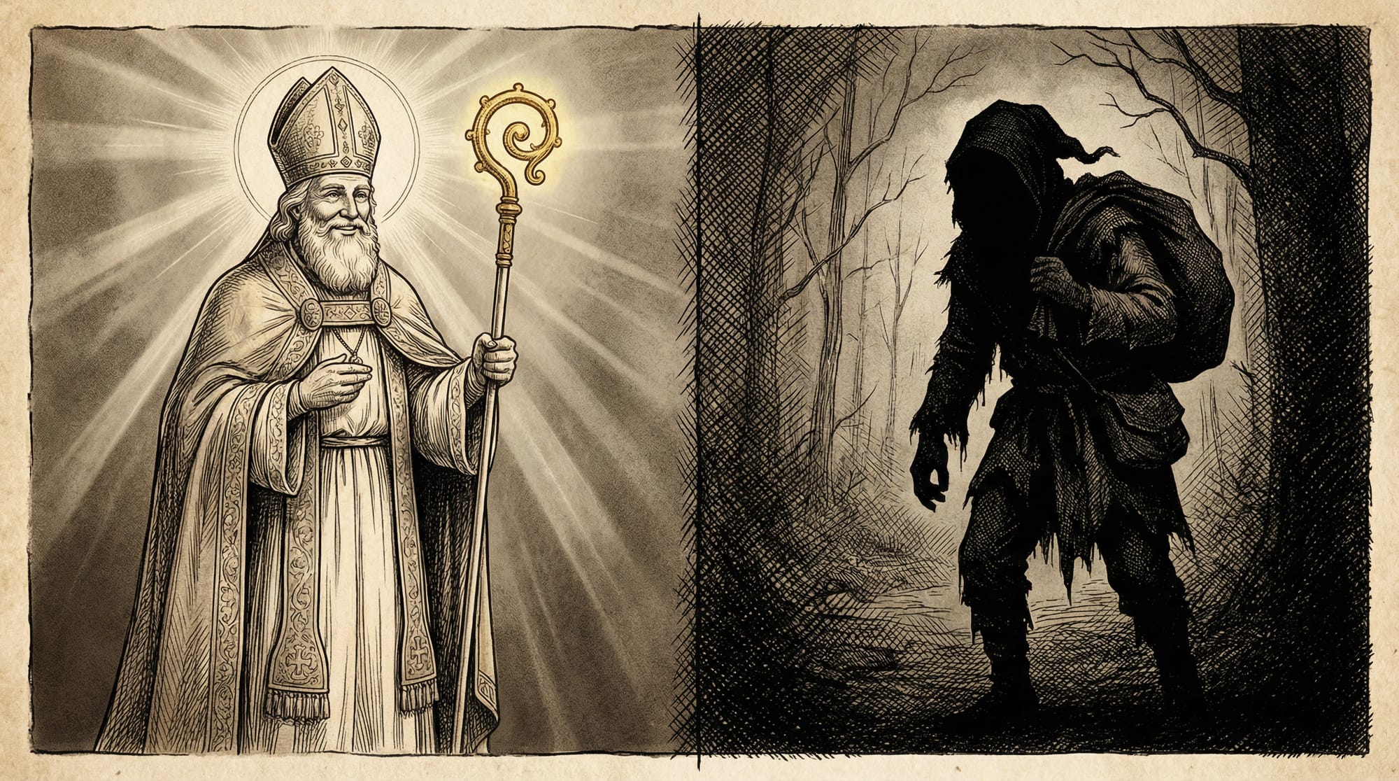 La Auditoría del Miedo: Por qué el Invierno Necesita a Belsnickel y a la Bruja Lussi más que a Santa Claus