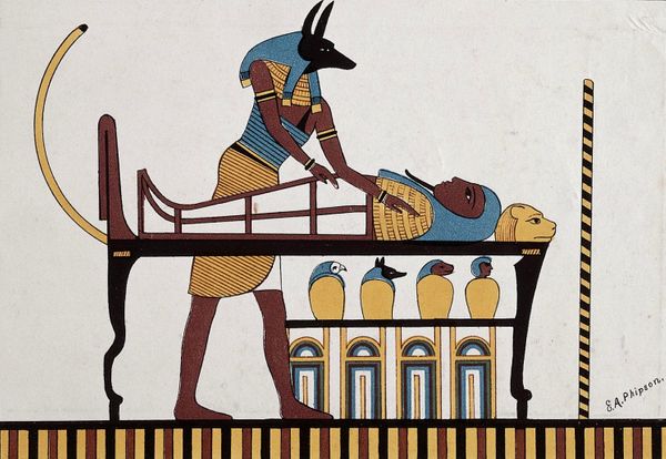 Anubis el guardián de la tierra de los muertos según los egipcios