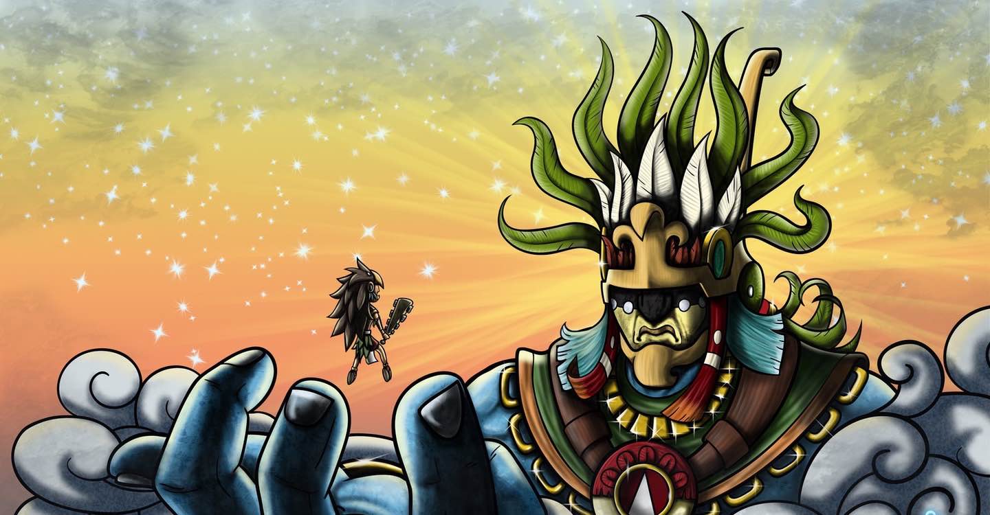 Huitzilopochtli el dios de la guerra azteca