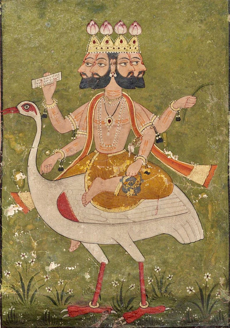 Brahma el dios creador de la mitología hinduista